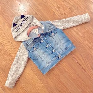 Kitten Jean Jacket